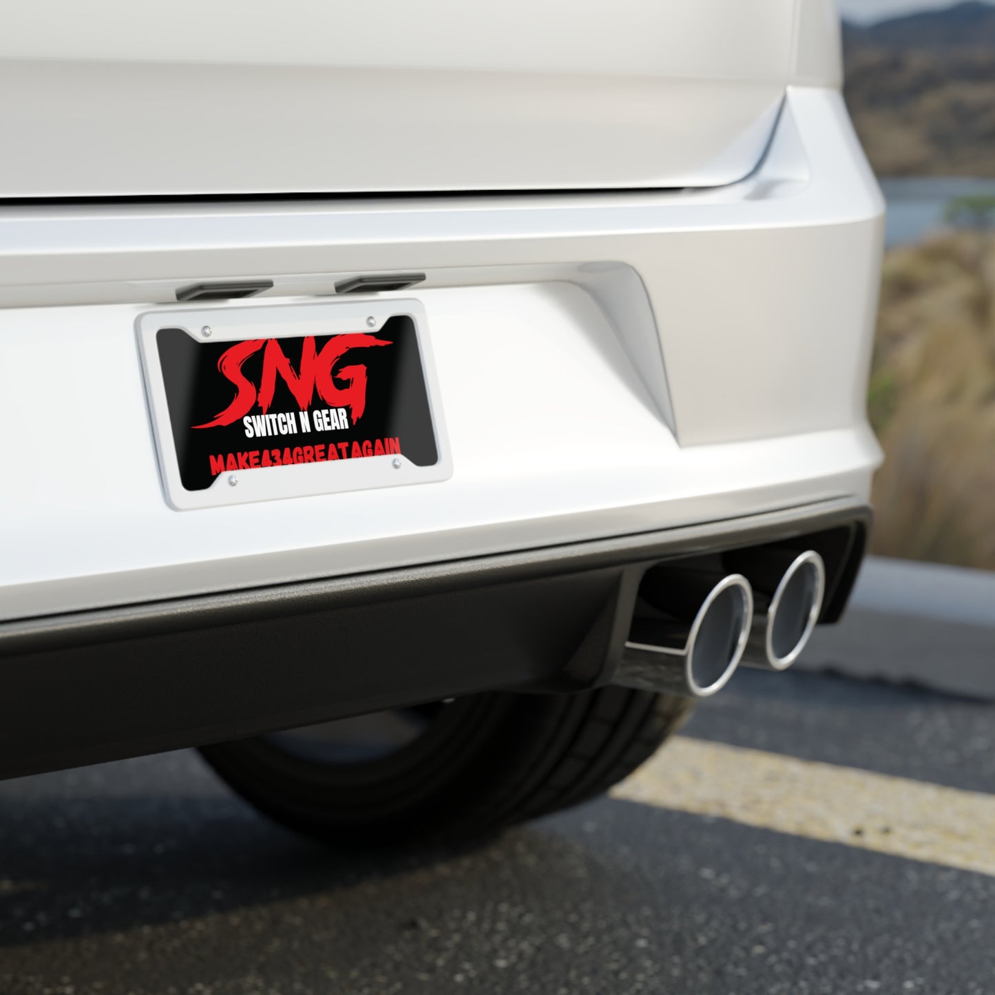 SNG LICENSE PLATE
