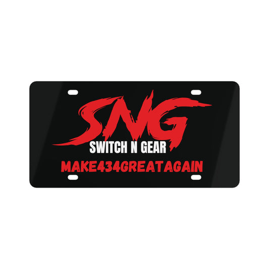 SNG LICENSE PLATE