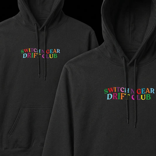 RAINBOW DRIFT CLUB HOODIE